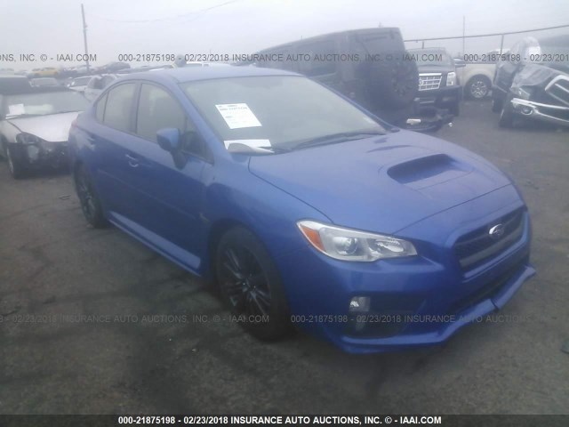 JF1VA1A62F9804340 - 2015 SUBARU WRX BLUE photo 1