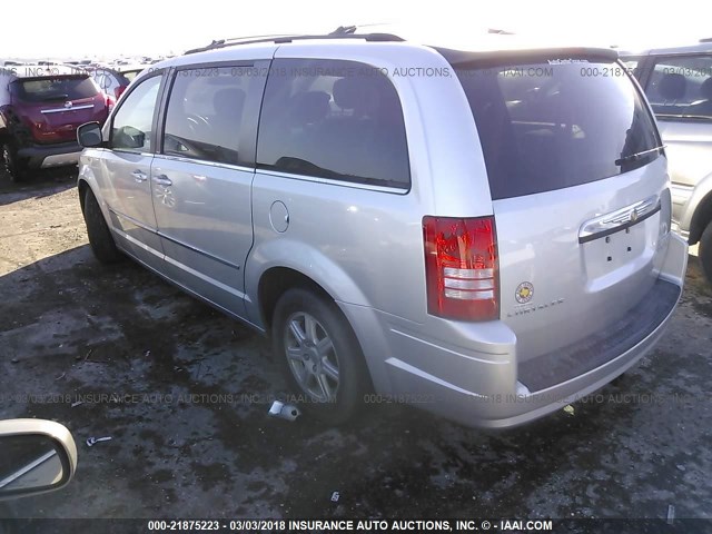 2A4RR5D16AR214070 - 2010 CHRYSLER TOWN & COUNTRY TOURING SILVER photo 3