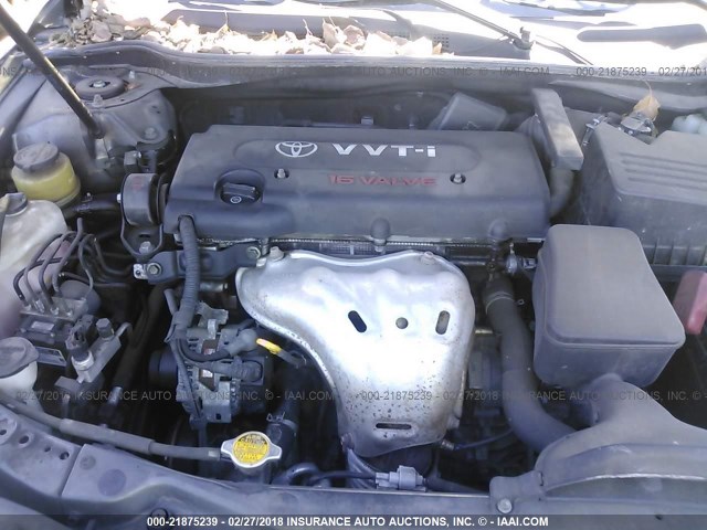 4T1BE46KX7U183044 - 2007 TOYOTA CAMRY NEW GENERATION CE/LE/XLE/SE GRAY photo 10
