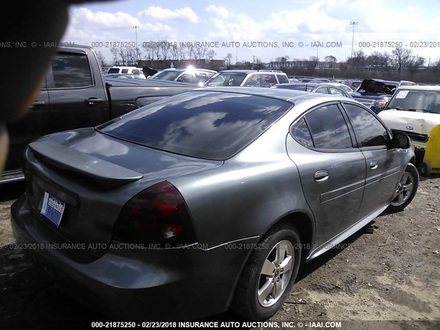 2G2WS522351163600 - 2005 PONTIAC GRAND PRIX GT BLUE photo 4