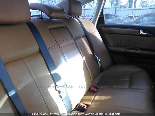 JNKAY01E16M108151 - 2006 INFINITI M35 SPORT BROWN photo 8