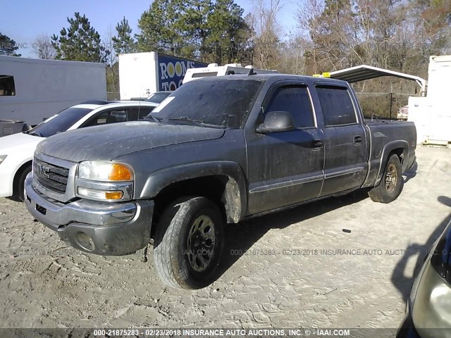 2GTEK13Z861347265 - 2006 GMC NEW SIERRA K1500 GRAY photo 2