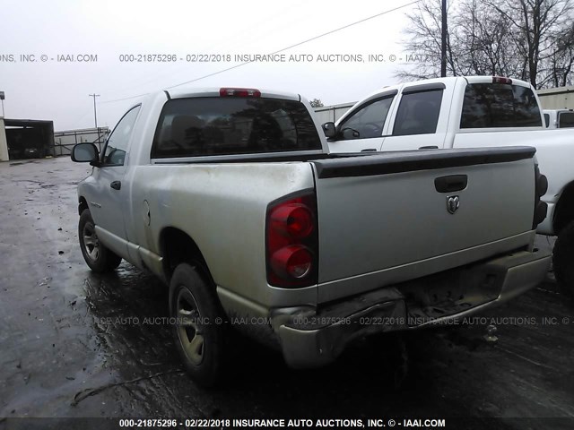 1D7HA16K17J635589 - 2007 DODGE RAM 1500 ST GRAY photo 3