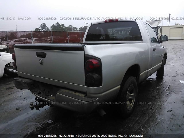 1D7HA16K17J635589 - 2007 DODGE RAM 1500 ST GRAY photo 4