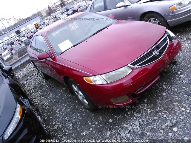 2T1CF22P2XC236795 - 1999 TOYOTA CAMRY SOLARA SE/SLE წითელი ფოტო 1