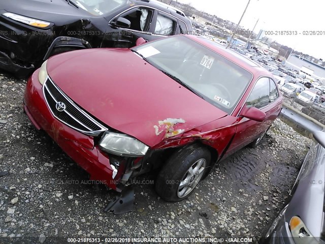 2T1CF22P2XC236795 - 1999 TOYOTA CAMRY SOLARA SE/SLE წითელი ფოტო 2