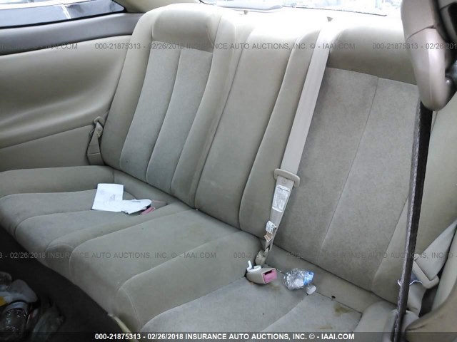 2T1CF22P2XC236795 - 1999 TOYOTA CAMRY SOLARA SE/SLE წითელი ფოტო 8