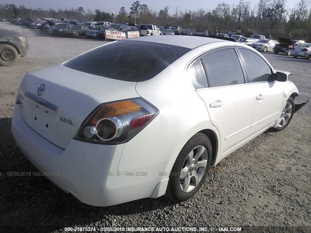 1N4AL21E49C141138 - 2009 NISSAN ALTIMA 2.5/2.5S WHITE photo 4