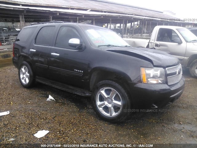 1GNSCAE03BR280534 - 2011 CHEVROLET TAHOE C1500  LS BLACK photo 1