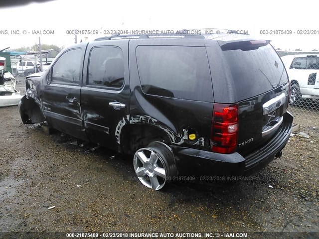 1GNSCAE03BR280534 - 2011 CHEVROLET TAHOE C1500  LS BLACK photo 3