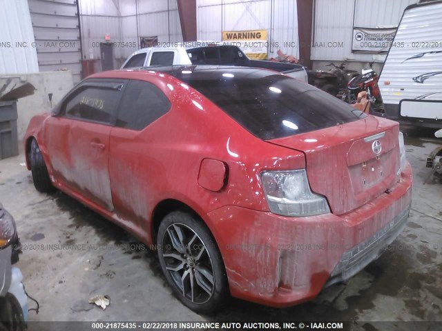 JTKJF5C70FJ006353 - 2015 TOYOTA SCION TC 红色 照片 3