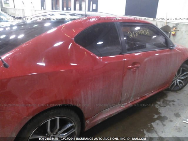 JTKJF5C70FJ006353 - 2015 TOYOTA SCION TC 红色 照片 6