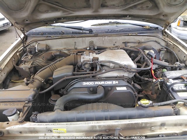 5TEWN72N53Z159940 - 2003 TOYOTA TACOMA XTRACAB Unknown photo 10