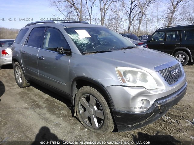 1GKER33797J107482 - 2007 GMC ACADIA SLT-2 SILVER photo 1