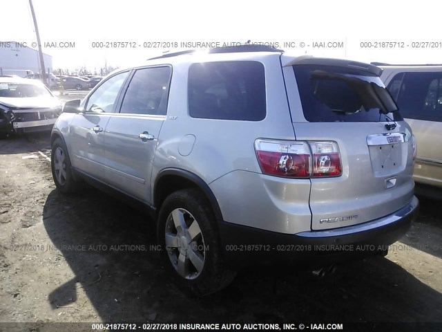 1GKER33797J107482 - 2007 GMC ACADIA SLT-2 SILVER photo 3