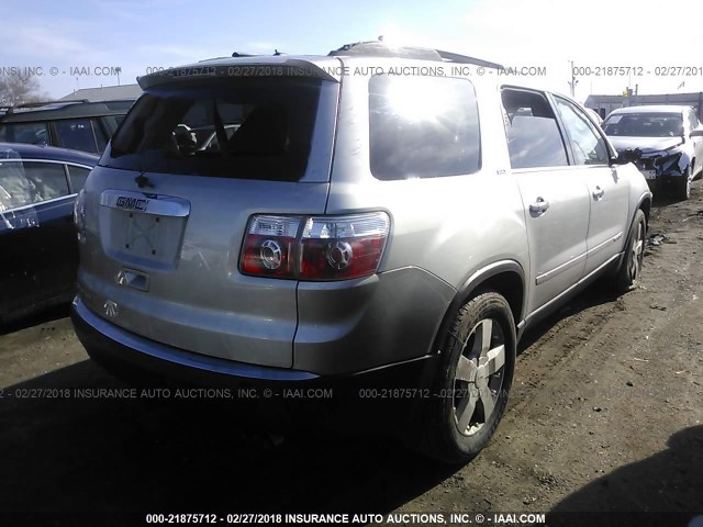 1GKER33797J107482 - 2007 GMC ACADIA SLT-2 SILVER photo 4