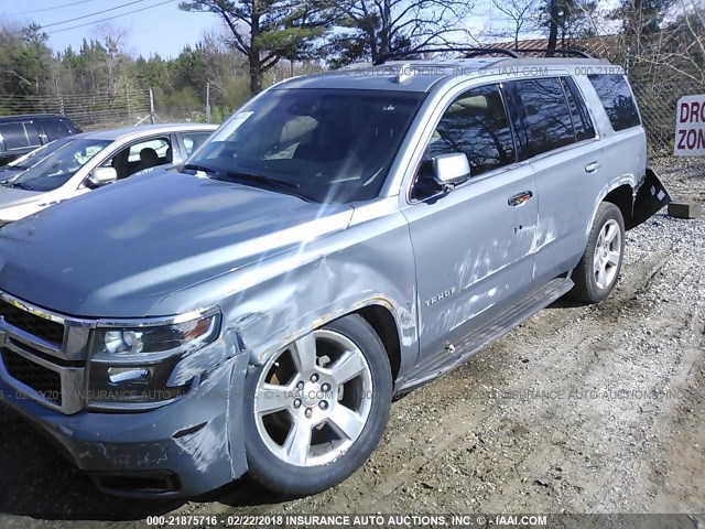 1GNSCBKC5GR119727 - 2016 CHEVROLET TAHOE C1500 LT BLUE photo 6