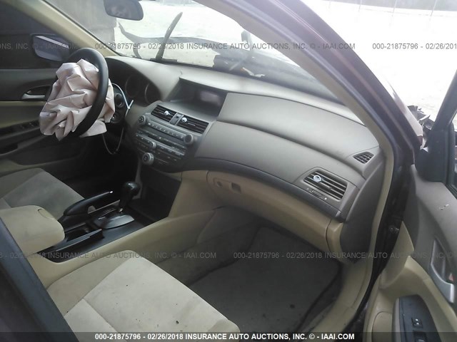 1HGCP26488A146586 - 2008 HONDA ACCORD LXP BURGUNDY photo 5