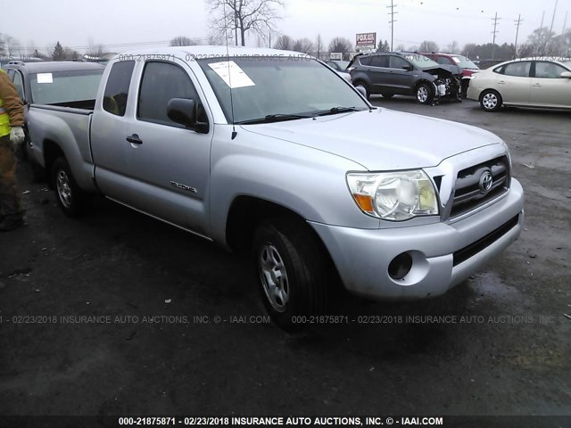 5TETX4CN4AZ714187 - 2010 TOYOTA TACOMA ACCESS CAB Silber Foto 1