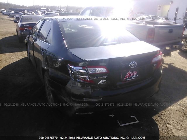 4T1BF1FK9DU663244 - 2013 TOYOTA CAMRY L/SE/LE/XLE BLACK photo 3