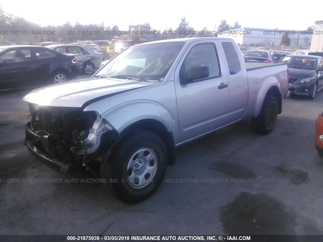1N6AD06W17C400871 - 2007 NISSAN FRONTIER KING CAB LE/SE/OFF ROAD SILVER photo 2