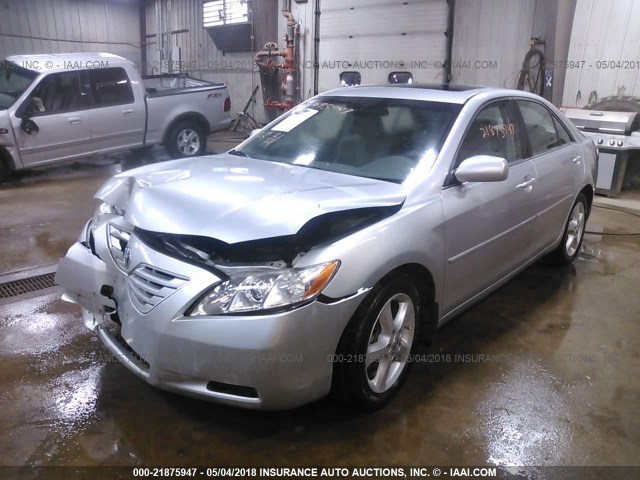 JTNBE46K973041161 - 2007 TOYOTA CAMRY NEW GENERAT CE/LE/XLE/SE SILVER photo 2