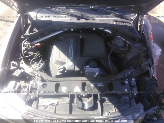 5UXWX7C50DL979401 - 2013 BMW X3 XDRIVE35I BROWN photo 10