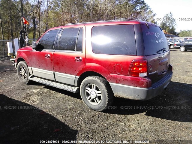 1FMPU15L04LB14740 - 2004 FORD EXPEDITION XLT RED photo 3