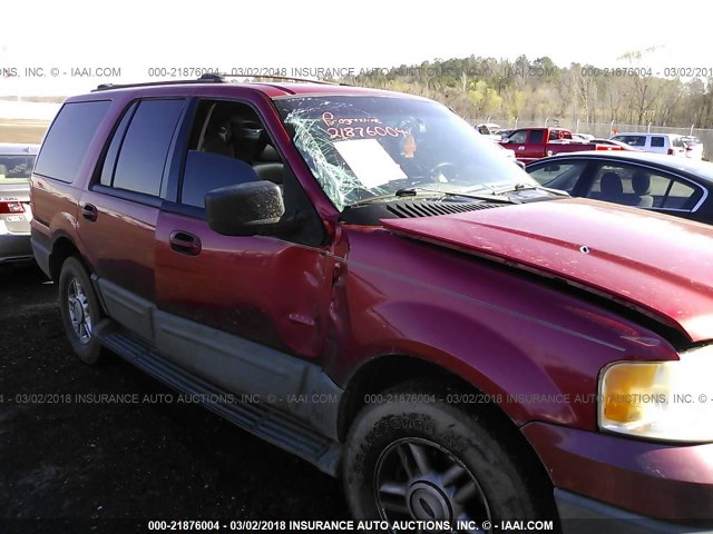 1FMPU15L04LB14740 - 2004 FORD EXPEDITION XLT RED photo 6