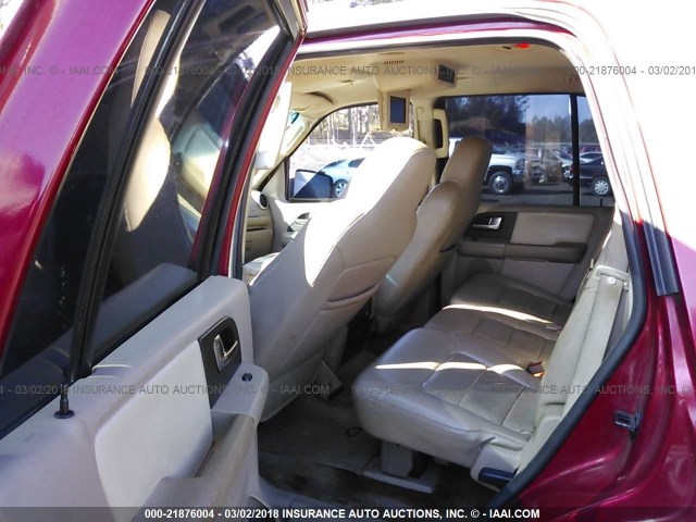 1FMPU15L04LB14740 - 2004 FORD EXPEDITION XLT Qırmızı foto 8