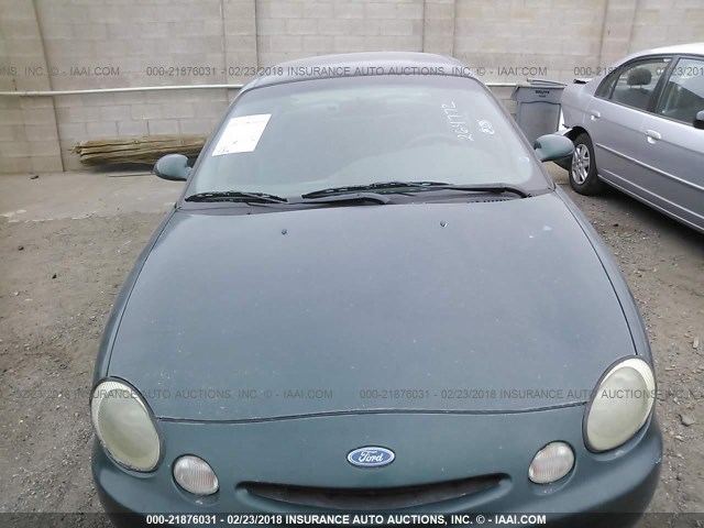 1FALP52U7TA225686 - 1996 FORD TAURUS GL GREEN photo 6