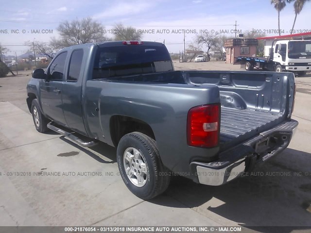 1GCRCPEX9DZ138585 - 2013 CHEVROLET SILVERADO C1500 BLUE photo 3