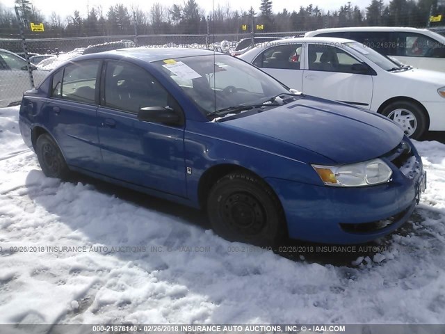 1G8AJ52F85Z157224 - 2005 SATURN ION LEVEL 2 Mavi foto 1