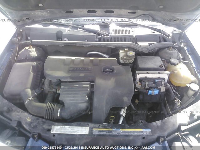 1G8AJ52F85Z157224 - 2005 SATURN ION LEVEL 2 Mavi foto 10