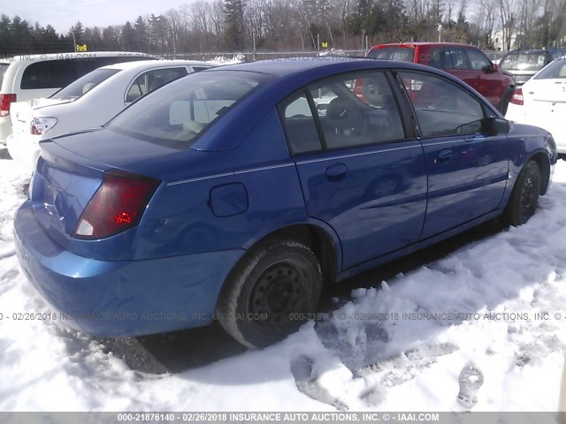 1G8AJ52F85Z157224 - 2005 SATURN ION LEVEL 2 Mavi foto 4