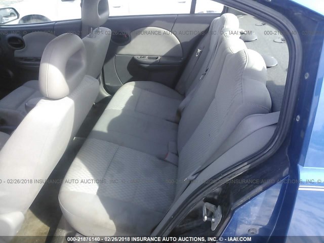 1G8AJ52F85Z157224 - 2005 SATURN ION LEVEL 2 Mavi foto 8