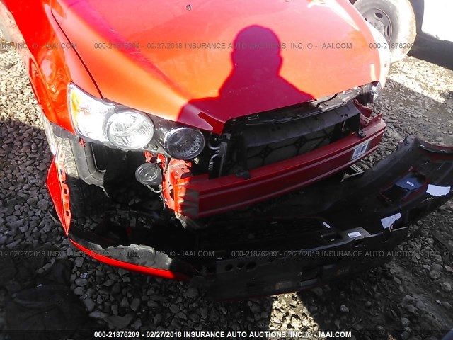 1G1JA5SH3F4181607 - 2015 CHEVROLET SONIC LS 红色 照片 6