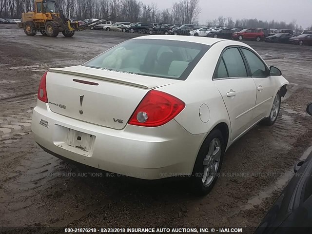 1G2ZG57N894169324 - 2009 PONTIAC G6 WHITE photo 4