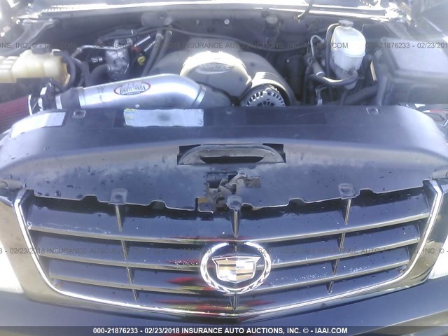 3GYFK66N03G302568 - 2003 CADILLAC ESCALADE ESV BLACK photo 10