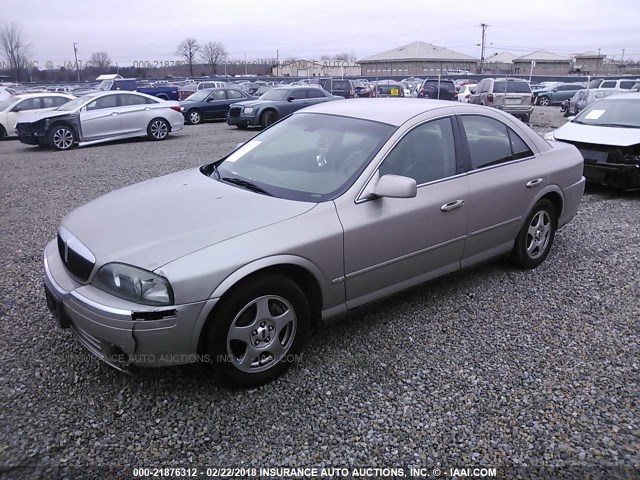 1LNHM86S41Y716641 - 2001 LINCOLN LS 金色 照片 2