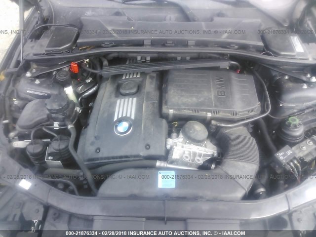 WBADX1C55BE569827 - 2011 BMW 335 IS BLACK photo 10