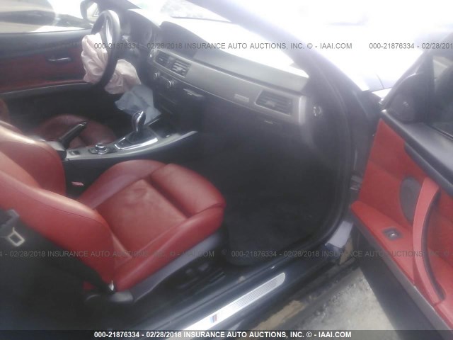 WBADX1C55BE569827 - 2011 BMW 335 IS BLACK photo 5