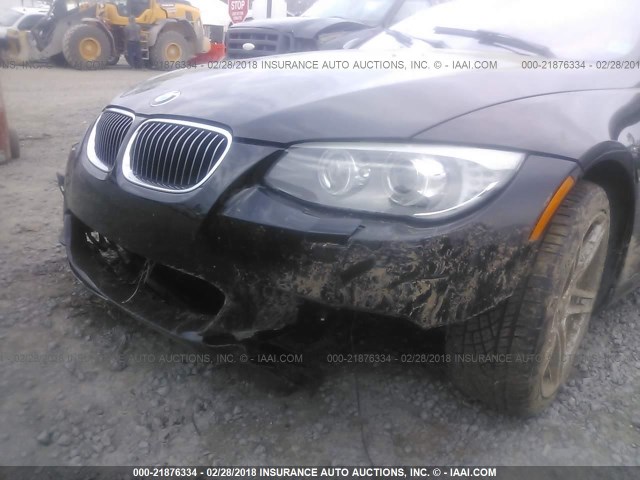 WBADX1C55BE569827 - 2011 BMW 335 IS BLACK photo 6