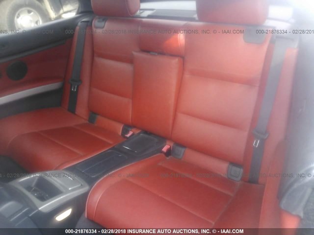 WBADX1C55BE569827 - 2011 BMW 335 IS BLACK photo 8