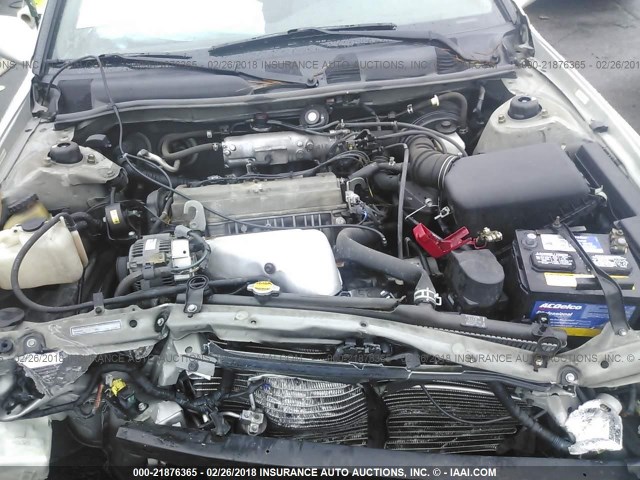 4T1BG22K61U056478 - 2001 TOYOTA CAMRY CE/LE/XLE 银色 照片 10