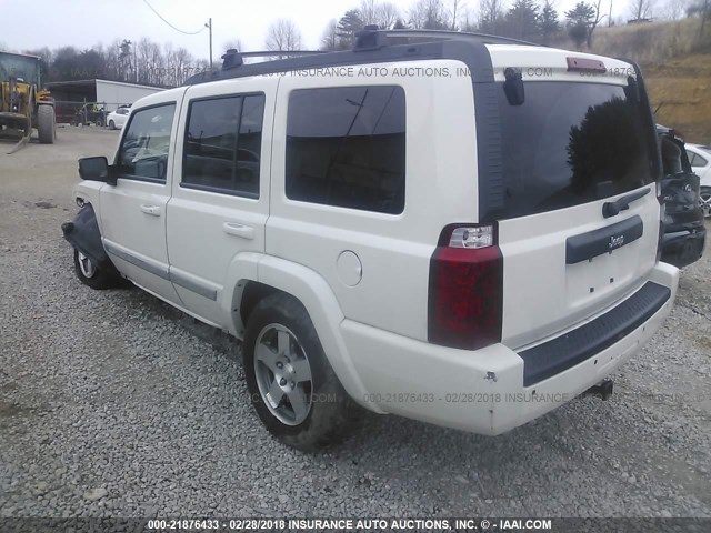 1J4RH4GK0AC113875 - 2010 JEEP COMMANDER SPORT Weiß Foto 3