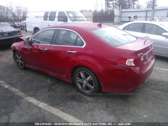 JH4CU2F83CC001557 - 2012 ACURA TSX SE RED photo 3