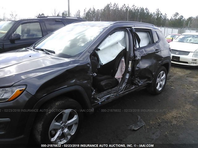 3C4NJCBB7JT137573 - 2018 JEEP COMPASS LATITUDE 灰色 照片 5