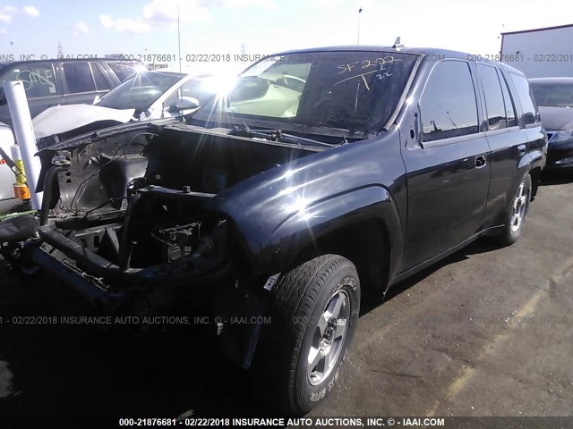 1GNES13H982248617 - 2008 CHEVROLET TRAILBLAZER SS BLACK photo 2