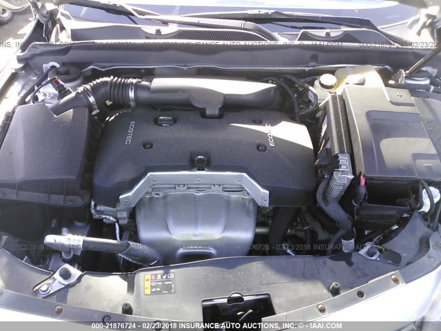 1G11B5SA0DF168959 - 2013 CHEVROLET MALIBU LS 银色 照片 10